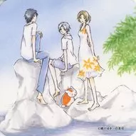夏目&田沼&多軌&貓咪老師原創杯墊前半菜單注文特典