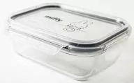 Appendix to additional issue of Miffy heat-resistant glass container "Miffy" In Red, March 2024