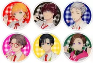 6-Type Acrylic Coaster "BUSTAFELLOWS season2 ×Gratte animatecafe 2nd" Drink Menu Premium