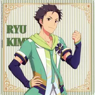 Ryu Kimura novelty Coaster "idol Master SideM Growing STARS×GiGO" First edition SideM baked drink with novelty Purchase benefits