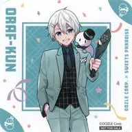 Orofu-kun (standing picture) Coaster "Dozulsha ×SWEETS PARADISE" collaboration menu order bonus