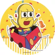 Peanut-kun Coaster "Virtual YouTuber Pokoppie Outing! POKOPEA CAFE ~ Land Land ~ ×SWEETS PARADISE" Target Menu Order Bonus