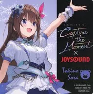 Toki no Sora (Normal) original coaster "Virtual YouTuber Hololive hololive 5th fes. Capture the Moment×JOYSOUND Collaboration Campaign" collaboration drink order special 2nd edition