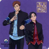灯荒仁&浅观音真宝(撕！)日本动漫限定杯垫美食菜单注文特典