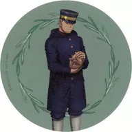 Sergeant Tsukishima Special Coaster "GOLDEN KAMUY x Tobu-dobutsu-koen" Collaboration Food / Drink Order Special