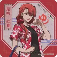 Koyo Ozaki (Real Person) Coaster "BUNGO STRAY DOGS × gokurakuyu RAKU SPA Welcome to Sento ~ Port Mafia Rest Edition ~" collaboration menu order bonus
