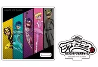 02. Diseño colectivo B (ilustración oficial) Soporte acrílico de montaña rusa "Mirakuru Lady Bug & Channoir"