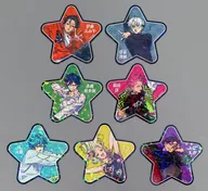 Conjunto de 7 tipos de posavasos holográficos "Superhuman Share House Story Carismatic POP UP SHOP in PRINCESS CAFE"