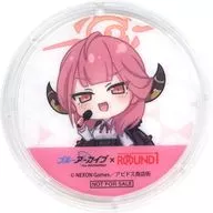 陸八魔アル(ちびキャラ) アクリルコースター 「ブルーアーカイブ The Animation×ROUND1」 後半期間 コラボドリンク・フード注文特典
