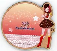 西木野真姫＆おさるのもんきち ウッドコースター 「ラブライブ!シリーズPremiumShop μ’s×サンリオキャラクターズ」