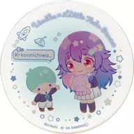 Kono Seikai x Little Twin Stars (Kiki the Cyber Squirrel) "Hoshisu Telepath x Sanrio Character Drivers POP UP STORE in Marui Blind Acrylic Coaster"