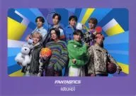 FANTASTICS B4 Luncheon Plastic Mat (Purple) "FANTASTICS× Round One (2023)" Collaboration Pack Bonus