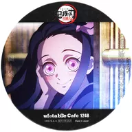 Nezuko Kamado Coaster "Demon Slayer Hashira Jikko-hen ×ufotable Cafe× Machi ★ Asobi CAFE Real Time Cafe 1st Episode" Collaboration drink order bonus