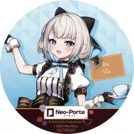 "Virtual YouTuber Neo porte ×SWEETS PARADISE 2 nd Edition" original coaster coaster "絲依" (True Body) "Virtual YouTuber Neo porte PARADISE 2 nd Edition" Collaboration Menu Order Benefits