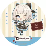 絲依とい(ミニキャラ) オリジナルコースター 「バーチャルYouTuber ネオポルテ×SWEETS PARADISE 第2弾」 コラボメニュー注文特典