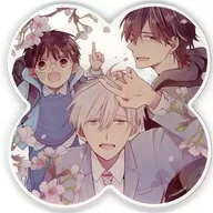 Kyoichi Hatoyama y Hiroaki 日辻 (Sakura) "Ex Yang Papa and Sheep Sensei Trading Acrílico Coaster"