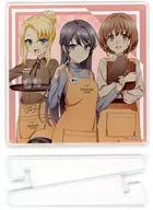 集合 「青春ブタ野郎シリーズ×ENOSHIMA TREASURE CAFE トレーディングアクリルコースタースタンド」