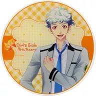Daichi Shirahane Acrylic Coaster 4th Heart "Tokimeki Memorial Girl's Side×Gratte animatecafe" menu order special bonus