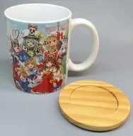 集合 フタ付きフルカラーマグカップ 「東方Project×よみうりランド 博麗神社夏祭り2024 in よみうりランド」