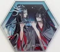 Wei Muen & Ai Boki Goryu 帰蔵 Series Hexagonal Acrylic Coaster "Mado Soshi"