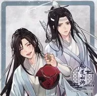 Wei Muen & Ai Bokki (Laugh Amako) Coaster "MImi Official Chaya × THE Character CAFE" Drink Menu Order Bonus