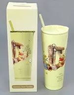 Winnie the Pooh tumbler with stainless straw Splendid Colors Drinkware "Winnie the Pooh" limited to Disney Store