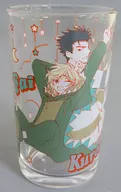 ファイ＆黒鋼 タンブラーグラス 「ツバサ-RESERVoir CHRoNiCLE-」 CLAMP展グッズ