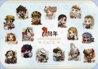 Gathering (Mini Character) A4 paper luncheon mat "Identity V Fifth Personality 6th Anniversary Cafe in SWEETS PARADISE" cafe use special bonus