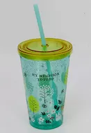 Vaso de doble capa "Mi vecino Totoro" con Totoro Straw