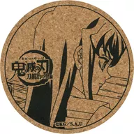 Yuichiro Tokitoru A Original picture Cork coaster "Demon Slayer: Kimetsu no Yaiba Swordsmithy no Sato hen Character Cactor Emaki Cafe 2nd Tokitoru brothers and Jogen no Go"