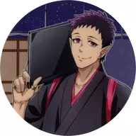 Andro M Jazz (Isshin) Coaster "Welcome to Demon School! Iruma-kun Babyls the diner by AMOCAFE Ikebukuro Store" drink menu order bonus