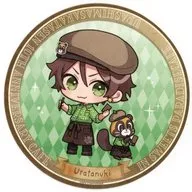 裏貉(SD/背景:成員顏色)原創杯墊合作菜單注文特典