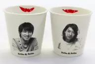 Lee John Thynne & Lee Jung-hyun (CNBLUE) 2 cups set (includes duplicate sign & KISS MARK) Holika Holika Purchase benefits