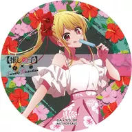 Rumi Hoshino (ruby / equal body) original coaster "[Suguko] ×SWEETS PARADISE 2nd edition" collaboration menu order bonus