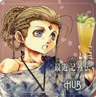 Prince Nataku Coaster A (original illustration) "Saiyuki Gaiden × Hub" collaboration menu order special