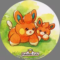 パモ(そうぐう) オリジナルコースター PAMO NO MURE 「ポケットモンスター Pokemon Cafe」 ドリンク注文特典