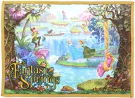 Fantasy Springs Cloth Souveneer Luncheon Mat "Disney" Tokyo DisneySea limited