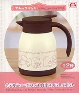 Cream Hotel New Sumicco Vacuum Stainless Steel Pot "Sumicco Gurashi"