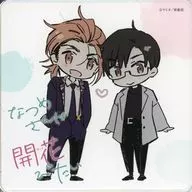 Sawaya Ko & Shima Natsume Acrílico montanha-russa "Comic Naro San wa Hanabi Tai" Toranoana Bónus pagos