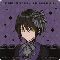 White Coaster Card Stand to the World with Friends "The Promise of a Wizard × Sanrio Character C's POP UP STORE ~ to the World with Friends ~" EPOS Card Member Limited Purchase lottery C Prize