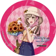 小豆沢こはね＆コロコロクリリン ホログラムコースター 「プロジェクトセカイ カラフルステージ!feat. 初音ミク×サンリオキャラクターズ×animate cafe」 メニュー注文＆グッズ購入特典