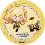 Miki Tenma & Pom-Poms Pudding Coaster "プロジェクトセカイ Colorful Stage! feat. Hatsune Miku × Sanrio Character Cheater's ×animate cafe" menu order special