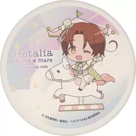 義大利吸水杯墊World go round！ver."黑塔利亞World★Stars×animatecafe池袋4號店"