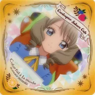Shinohon Akiho original clear coaster "Cardcaptor Sakura Cafe ~ Colorful a la mode ~" collaboration menu order bonus