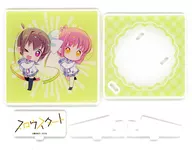 Soporte acrílico de montaña rusa con ilustraciones de Yuiko Tokumi "Comics Slow Start 12 Volumes" Manga King