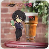 Sakuraba Kaoru posavasos "Idol japonés Master SideM - misión en the mist FRAME×HUB" collaboration menu order benefits
