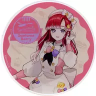 Sotome Berry Acrylic Coaster "Virtual YouTuber Nijisanji Speciale Debut Memorial ×Gratte animatecafe" Menu, Special Bonus