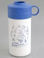 A.ブルー ペットボトルがそのまま入るステンレスボトル 「ふしぎの国のアリス」