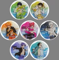 7-Type Set "Blue Lock Eeo POP UP STORE Acrylic Coaster 01 / Swimsuit ver. (drawing illustration)"