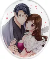 Shin Kanda & Hanajima Koi Acrylic Coaster "The Rich Taste of the Boys of the Comic Tea Ceremony Family ~ You'll be Doted with the Best Finger" Shosen Premium Bonus